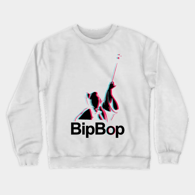 Bip Bop Crewneck Sweatshirt by BlackCoffeeCake